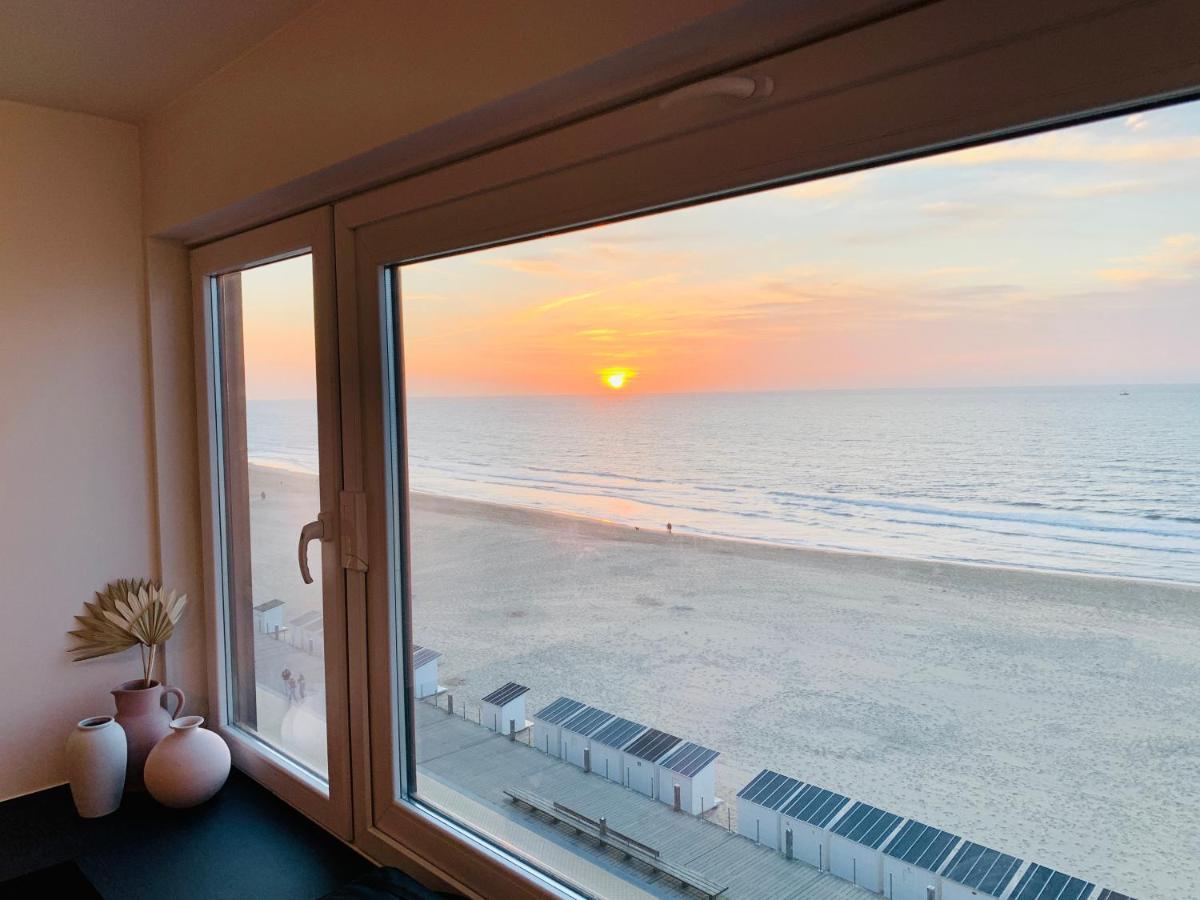 Ferienwohnung Wonderful Architect Designed Flat With Sea View Ostende Exterior foto